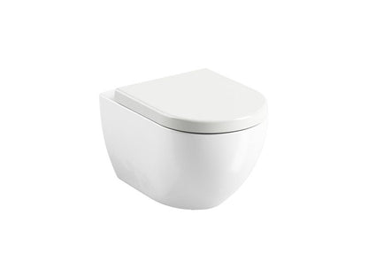 Toiletsæde Uni Chrome 02A Hvid SoftClose Duroplast 8592626027698