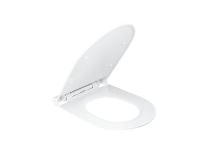 Toiletsæde Uni Chrome Slim Hvid SoftClose 358x453 mm