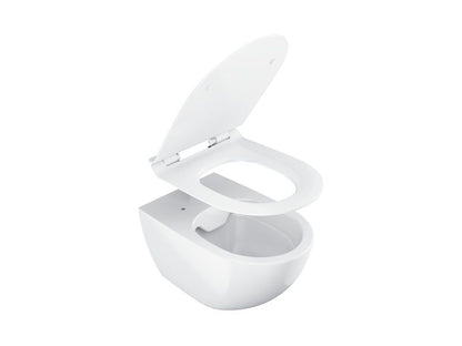 Toiletsæde Vita Slim Hvid SoftClose 364x450 mm