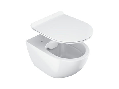 Toiletsæde Vita Slim Hvid SoftClose 364x450 mm