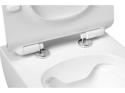 Toiletsæde Vita Slim Hvid SoftClose 364x450 mm
