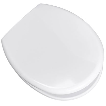 Toiletsæde BASIC PVC med Metalløse Hængsler Hvid 1 stk. | 5908310384733
