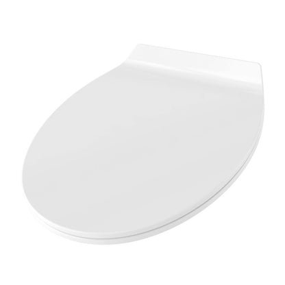 Toiletsæde Hvid Duroplast Med Soft Close 44,4 x 36,9 cm
