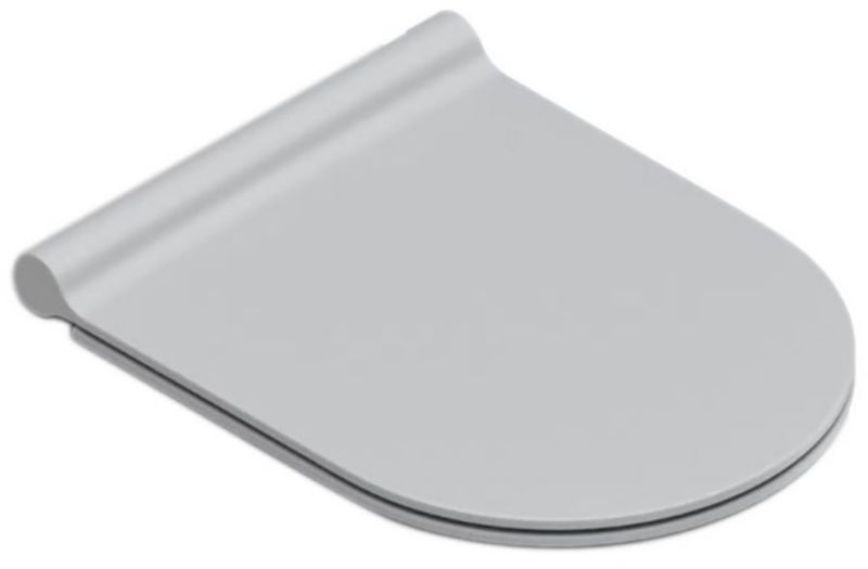 Toiletsæde Catalano Sfera Antibakteriel Cemento Satinato 45,5x35,5 cm