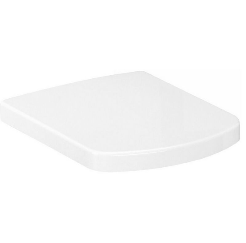 Toiletsæde med Soft Close Duroplast Antibakteriel Hvid 1 stk.
