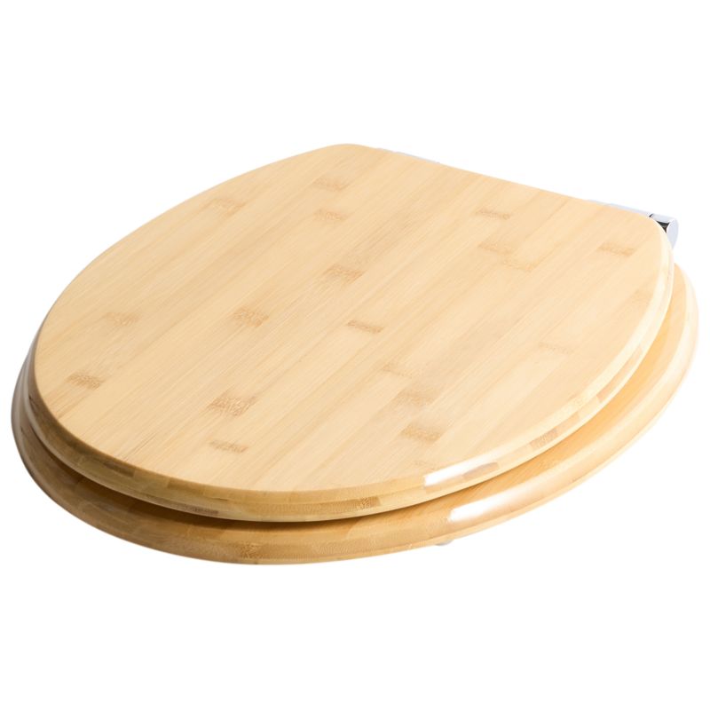 Toiletsæde Cuareim Bambus Blødt Luk 45 cm Natur