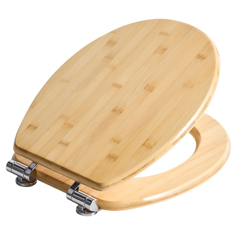 Toiletsæde Cuareim Bambus Blødt Luk 45 cm Natur
