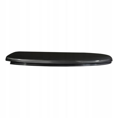 Toiletsæde Sort Duroplast med Soft Close 42,8 x 36,5 cm