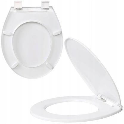Toiletsæde Universal Hvid Polypropylen 41x35 cm
