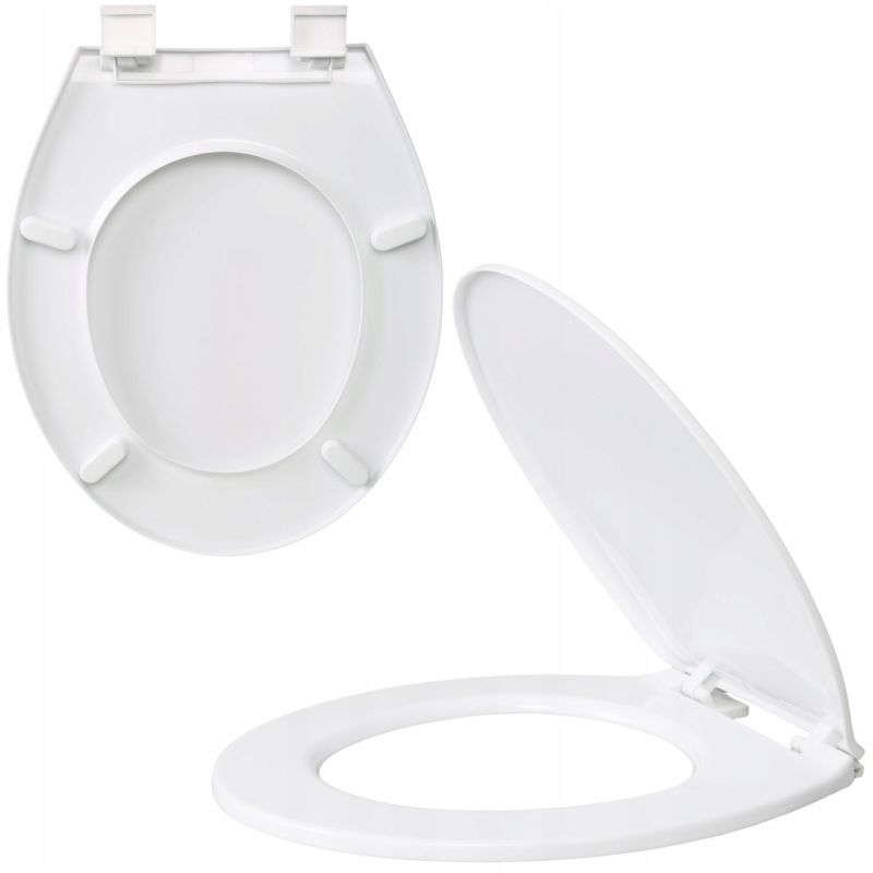 Toiletsæde Universal Hvid Polypropylen 41x35 cm