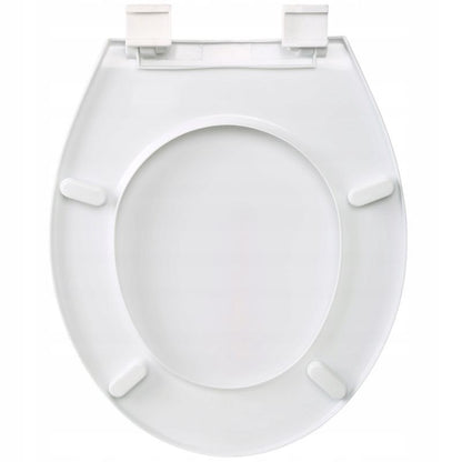 Toiletsæde Universal Hvid Polypropylen 41x35 cm