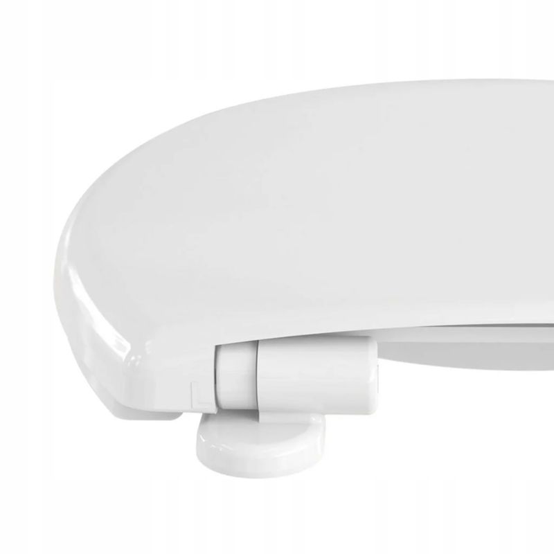Toiletsæde Fritfaldende Duroplast Hvid Universal 42,8 x 36,5 cm