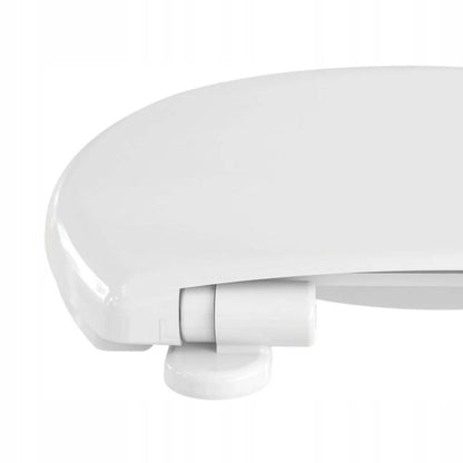 Toiletsæde Fritfaldende Duroplast Hvid Universal 42,8 x 36,5 cm
