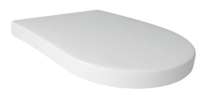 Toiletsæde Hvidt Polypropylen Softclose U-Form Hurtigudløsning 36x47 cm