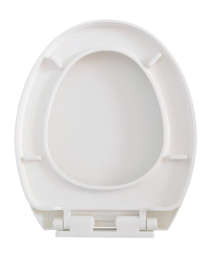 Toiletsæde Universal Owal Hvid Polypropylen Soft Close 37x44 cm