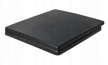 Toiletsæde Lorida Black Mat Duroplast Antimikrobiel 44x34 cm
