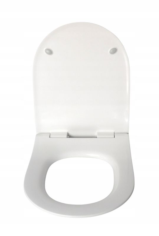 Toiletsæde Estiva N Slim Hvid Duroplast 36,5 x 45,5 cm