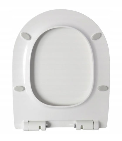Toiletsæde Estiva N Slim Hvid Duroplast 36,5 x 45,5 cm