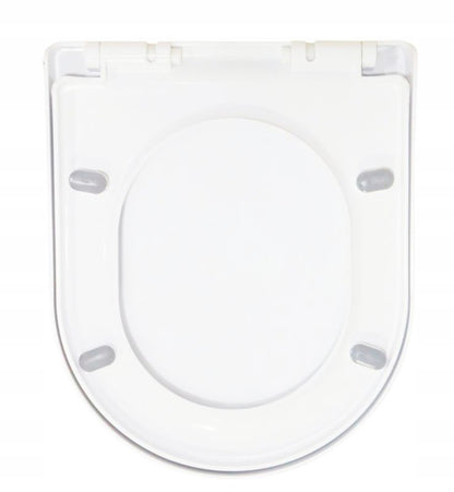 Toiletsæde U-formet Hvid Polypropylen 36x42,5 cm 5901811584978