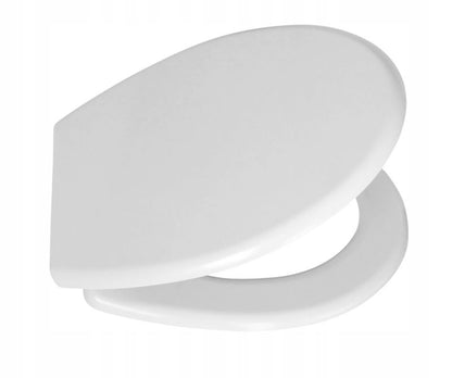 Toiletsæde Standard Duroplast Hvid Antibakteriel 37,1x44,2 cm