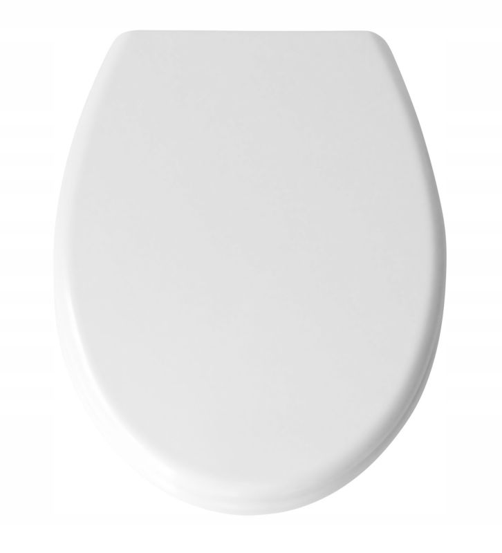 Toiletsæde Standard Duroplast Hvid Antibakteriel 37,1x44,2 cm
