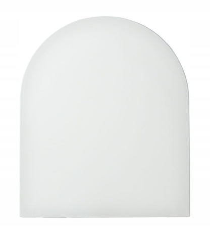 Toiletsæde U-formet Hvid Polypropylen med Softclose 43 x 36 cm