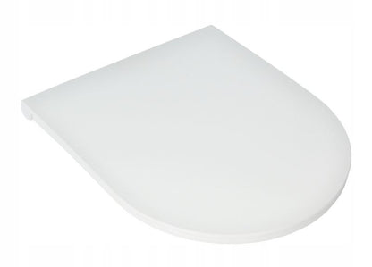 Toiletsæde U-formet Hvid Polypropylen med Softclose 43 x 36 cm