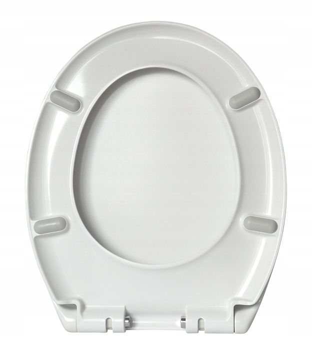 Toiletsæde Duroplast Hvid Soft Close 37 x 43 cm