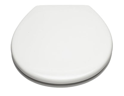 Toiletsæde Duroplast Hvid Soft Close 37 x 43 cm