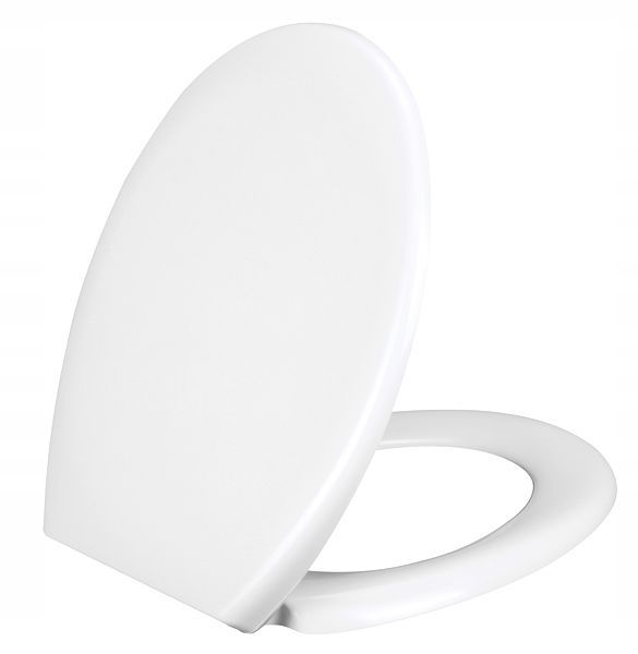 Toiletsæde Duroplast Hvid Soft Close 37 x 43 cm