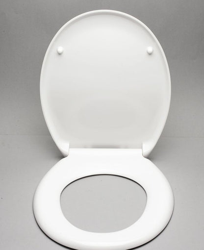 Toiletsæde Duroplast Hvid Soft Close 37 x 43 cm