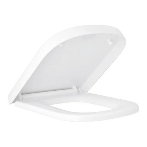 Toiletsæde Duroplast Hvid Hurtigmontering 39 x 47 cm