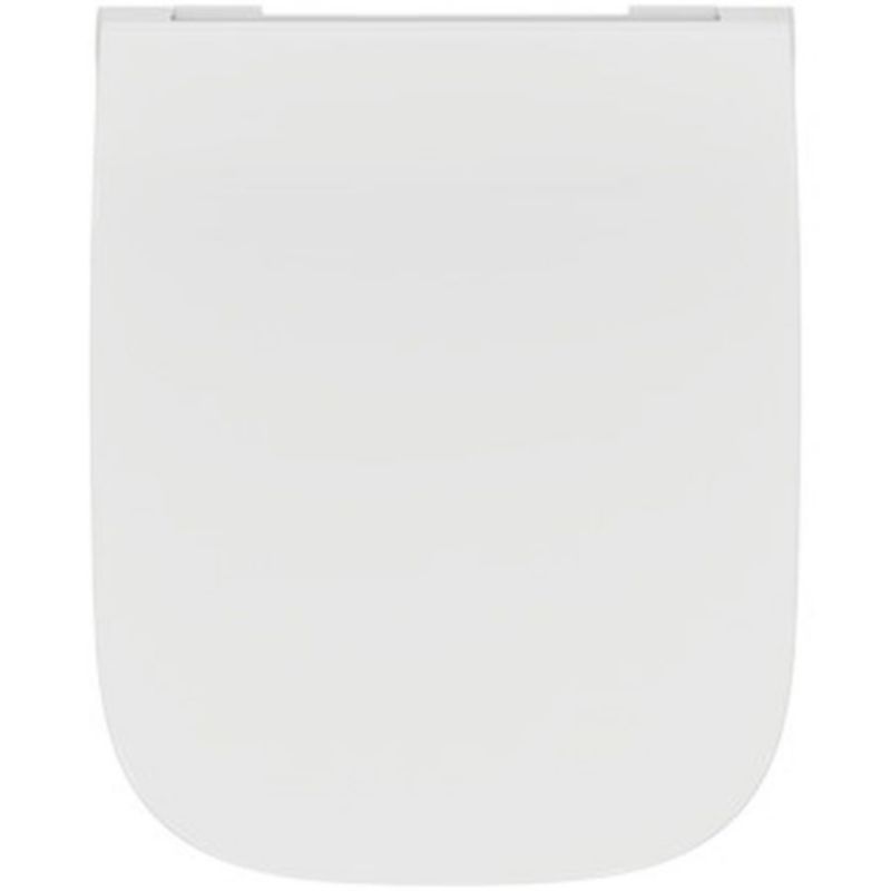 Toiletsæde I Life B Hvid 36x45 cm Duroplast Blødt Lukkende