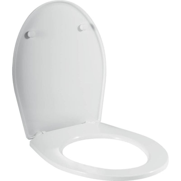 Toiletsæde med Soft Close Hvid 1 stk.
