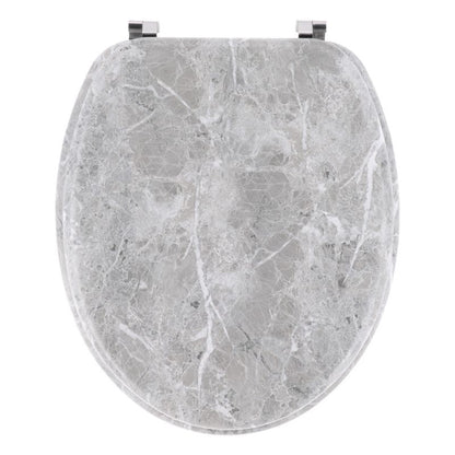 Toiletsæde Marmor Grå 44 cm Universal