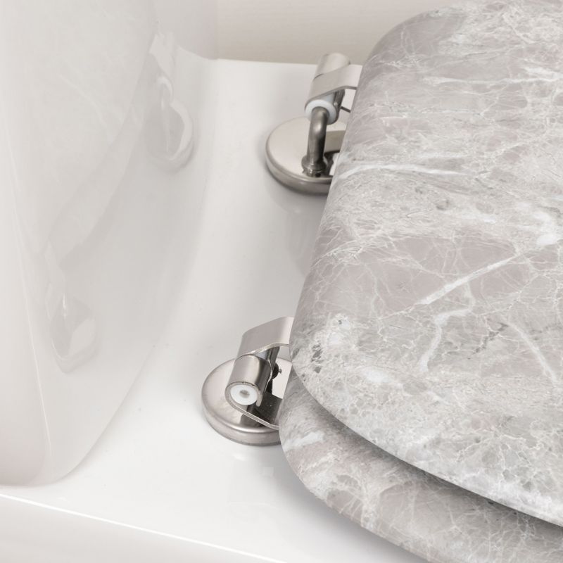 Toiletsæde Marmor Grå 44 cm Universal