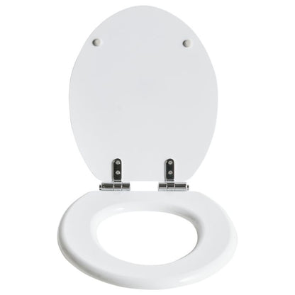 Toiletsæde Mazaruni MDF Hvid Softclose Quick-Release