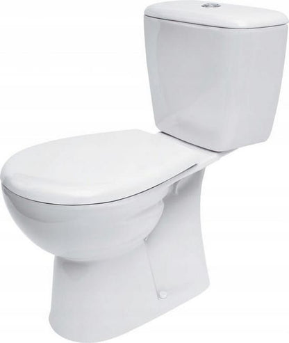 Toiletsæde i Duroplast Hvid Antibakteriel 43,3 x 37 cm