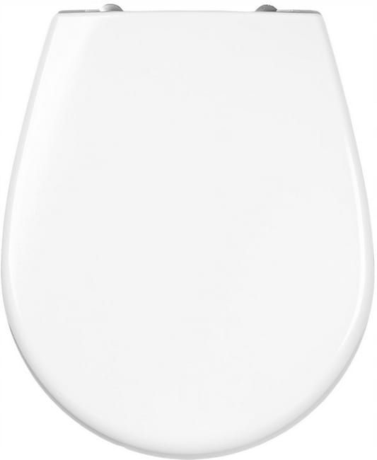 Toiletsæde i Duroplast Hvid Antibakteriel 43,3 x 37 cm