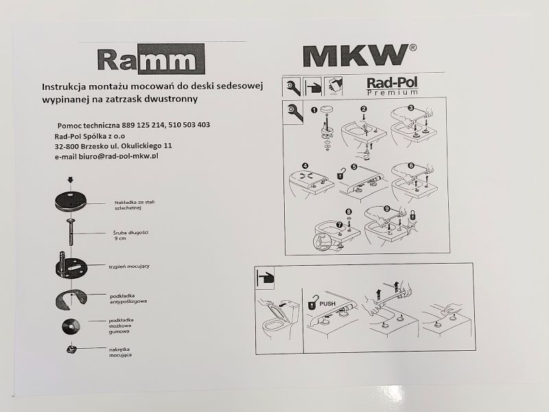 Toiletsæde Duroplast Antibakteriel Aftagelig Hvid 43x36 cm