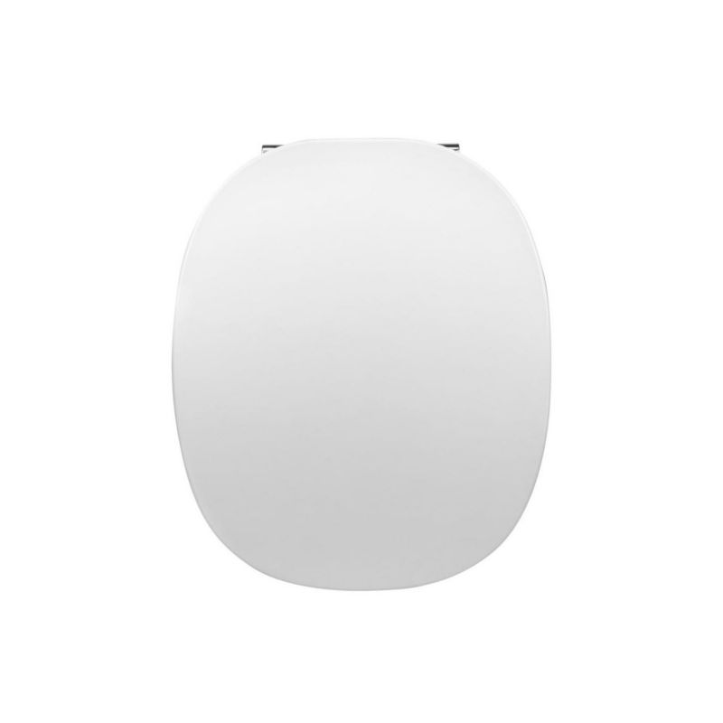 Toiletsæde Duroplast Antibakterielt Hvid 43,4x36,5 cm 160 kg