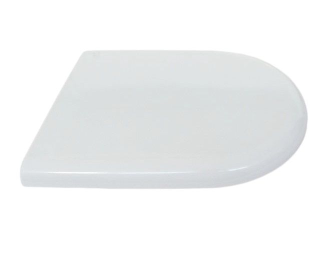 Toiletsæde Duroplast Antibakteriel 45,4x36 cm Hvid 160 kg