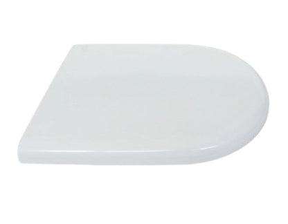 Toiletsæde Duroplast Antibakteriel 45,4x36 cm Hvid 160 kg