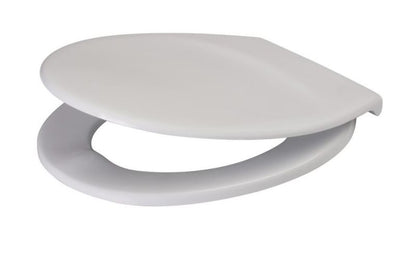 Toiletsæde Duroplast Antibakterielt Hvidt 45,1x37 cm 160 kg