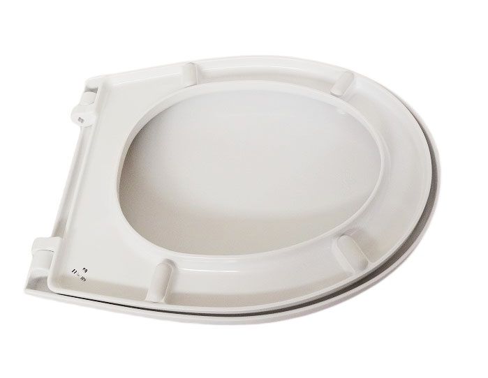 Toiletsæde Duroplast Antibakteriel 44,7x36,4 cm Hvid