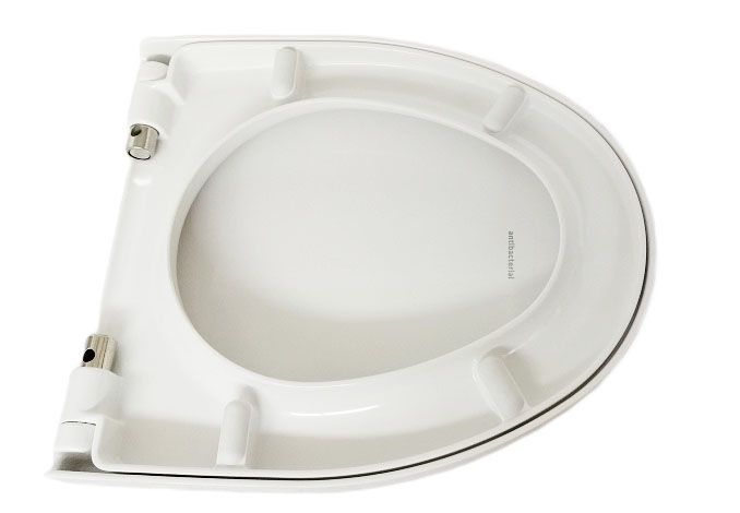 Toiletsæde MKW Langsomt Lukkende til Cersanit Parva Hvid Duroplast 1 stk.