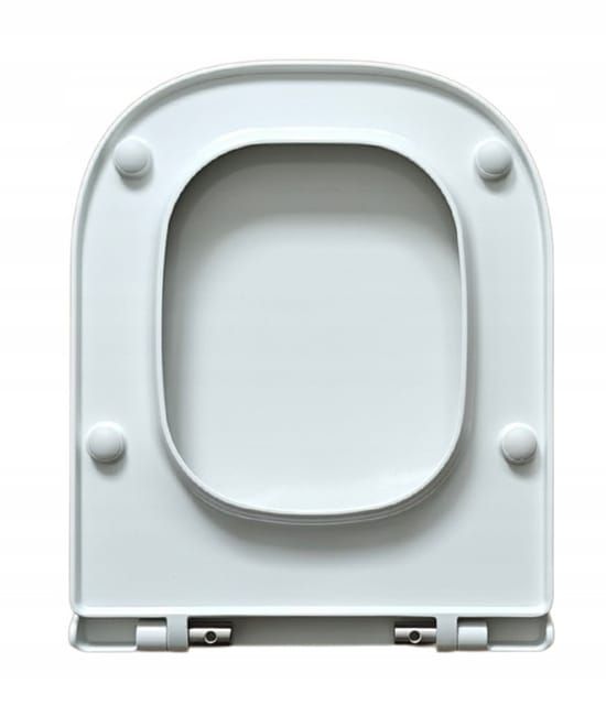Toiletsæde MKW Langsomt Lukkende til Grohe Euro Keramik Hvid 1 stk.
