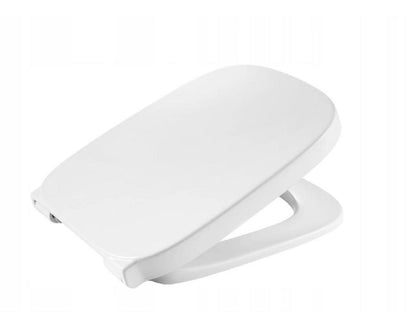 Toiletsæde Duroplast Hvid Antibakteriel Aftagelig 44,8 x 36,5 cm