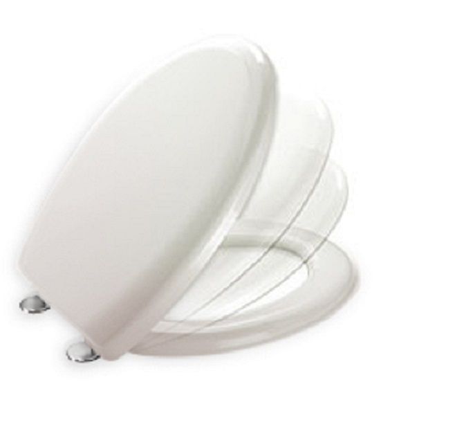 Toiletsæde MKW 5903938515064 Hvid Antibakteriel Duroplast