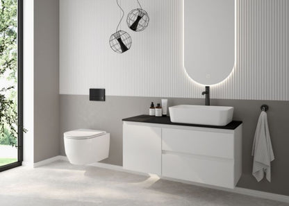 Toiletsæde Holsted SoftClose 44x36 cm Hvid 1 stk.